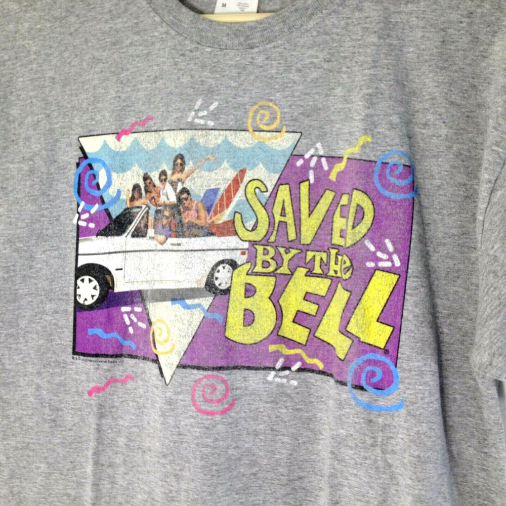 Saved By The Bell Original Series T-Shirt Size Med Fruit of the Loom